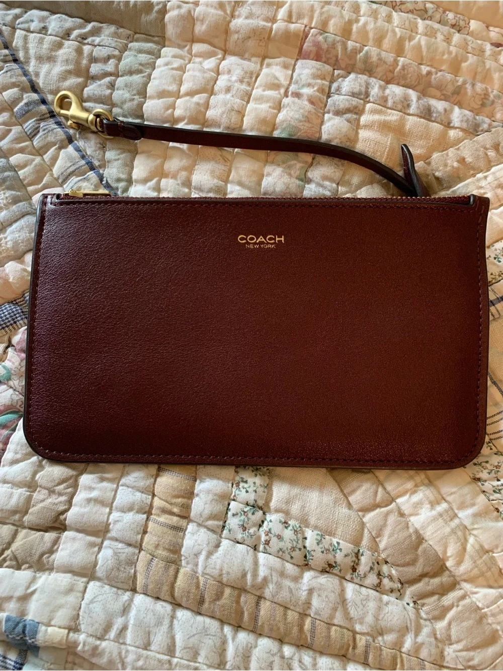Coach pouch